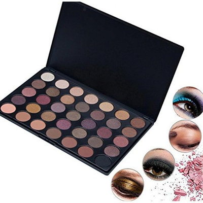 Natural Eye Shadow Make Up Light Eyeshadow Cosmetics With Brush Eye Makeup Palette Saingace
