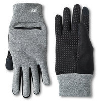 C9 Champion Women's Touch Screen Zipper Gloves Heather (Grey) S/M