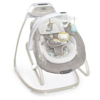 Ingenuity Full-size Swing 2-in-1 Soothing Solution - Rowan, Gray