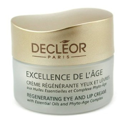 Decleor Excellence De L'age Regenerating Eye and Lip Cream for Unisex, 0.5 Ounce