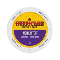 Single Cup Coffee Hurricane Coffee And Tea Nor'Easter, Rainforest Alliance, Single Serve Cup Portion Pack for Keurig K-Cup Brewers
