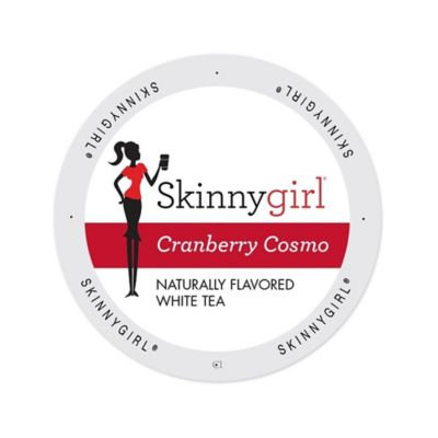 Single Cup Coffee Skinnygirl Cranberry Cosmo White Tea in Single-serve Portion Pack for Keurig K-Cup Brewers