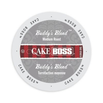 Single Cup Coffee Cake Boss Coffee Buddy's Blend Single-serve Cup Portion Pack for Keurig K-Cup Brewers
