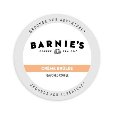 Single Cup Coffee Barnie's Coffee Kitchen Cr me Br l e, Single Serve Cup Portion Pack for Keurig K-Cup Brewers