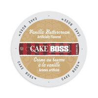 Single Cup Coffee Cake Boss Coffee Vanilla Buttercream, Single Serve Cup Portion Pack for Keurig K-Cup Brewers