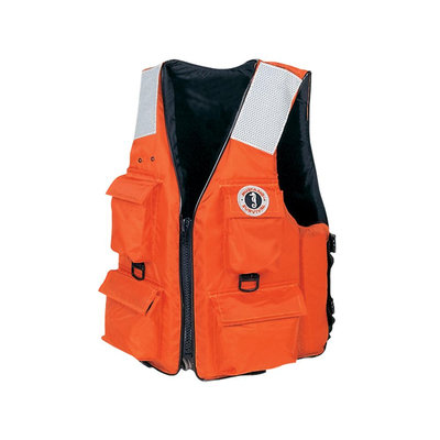Cwr Products Mustang Survival Four Pocket Flotation Vest Vest; Xl