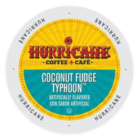Single Cup Coffee Hurricane Coffee And Tea Coconut Fudge Typhoon, Rainforest Alliance, Single Serve Cup Portion Pack for Keurig K-Cup Brewers