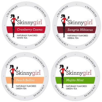Single Cup Coffee Skinnygirl Mocktail Pack of Flavored Teas, Richly Blended Herbal Teas to Bring the Refreshing Taste of Mocktails Every Time, 96 Count