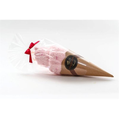 Couture Towel CT-PAGC031201 14 x 13 in. Pink Peppermint Gelato Cone Towel Pink Daisy - Set of 2