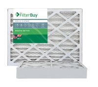 AFB Platinum MERV 13 15x25x4 Pleated AC Furnace Air Filter. Filters. 100% produced in the USA. (Pack of 2)