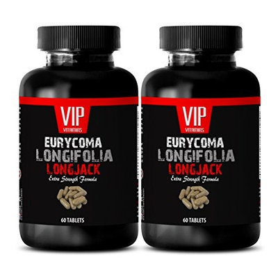 Tongkat ali root - EURYCOMA LONGIFOLIA - Male libido enhancing pills (2 Bottles - 120 Capsules)