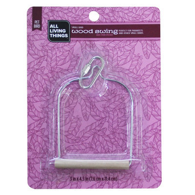 All Living Things® Wooden Bird Swing