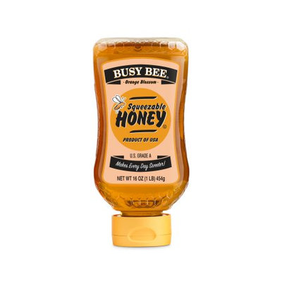 Barkman Honey Busy Bee Orange Blossom Honey, 16 oz