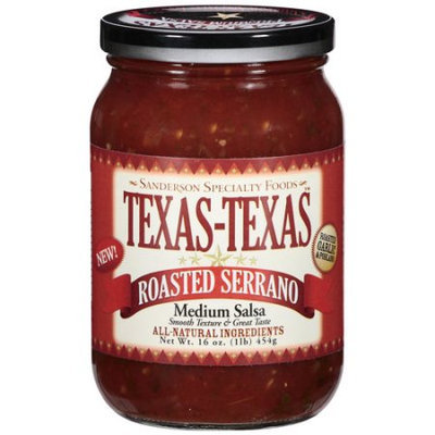 Texas - Texas Texas-Texas Roasted Restaurant Style Salsa, Medium 16 oz