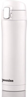 Procizion Insulated Stainless Steel Thermos Bottle 16 Oz, White