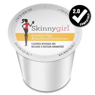 Single Cup Coffee Skinnygirl Indulgent Beverages London Fog Single Serve Latte for Keurig K-Cup Brewers