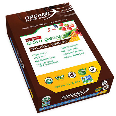Organic Fb Chocolate Covered Active Greens Protein