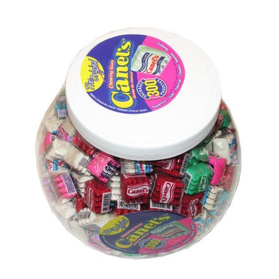 Canels-clorets-adams Canels Gum Jar 300 Pcs - Chicles Tarro (Pack of 24)