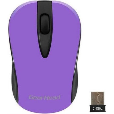 Gear Head MP2100NPR NEON PURPLE WIRELESS MOUSE