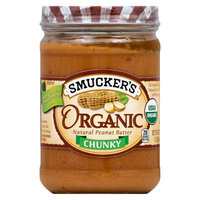 Smucker's Organic Chunky Peanut Butter - 16 Oz