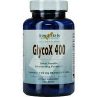 Good State Glyco-X 400 with Berberine HCL (400mg per capsule - 120 veggie capsules total)