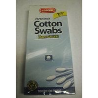 Leader Cotton Swabs 170 Count (12 Pack)
