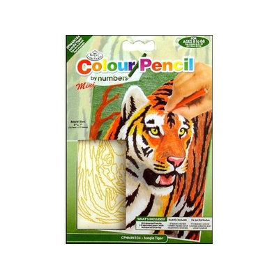 NOTM324676 - Mini Color Pencil By Number Kit 5''X7''