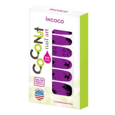 Coconut Nail Art by Incoco Nail Polish Strips, Witch Way