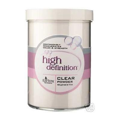 Ez Flow Hd Acrylic Nail Powder Clear 16. Oz