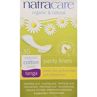 Natracare Natural Thong Style Panty Liners - 30 Pack
