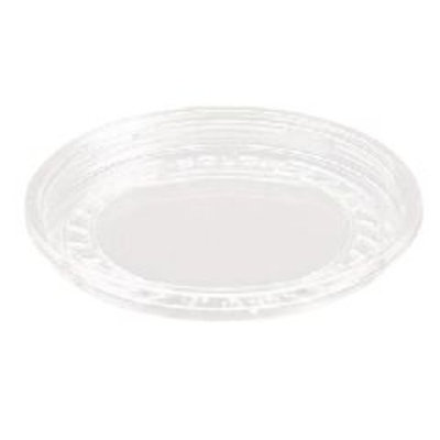 Dart Bare Eco-Forward RPET Deli Container Lids, 8oz, Clear, 50/Pack, 10 Packs/Carton -SCCLG8R