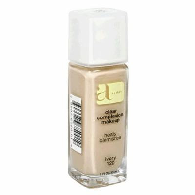 Almay Clear Complexion Makeup, Ivory 120, 1-Ounce Bottles (Pack of 2)