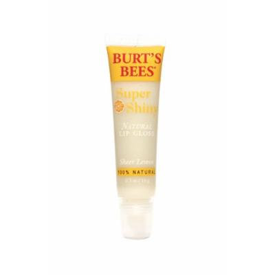 Burt's Bees Super Glossy Lip Shine, Sheer Lemon (Pack of 3)