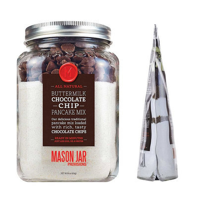 Mason Jar Cookie Company 16-oz. Pouch Buttermilk Chocolate Chip Pancake Mix