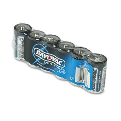 Rayovac Battery Industrial Alkaline Shrink Wrapped Size C 6 Pack