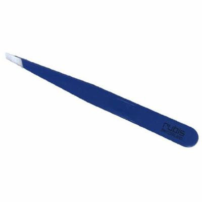 Rubis Switzerland Blue Slant Tweezer 1K1.09