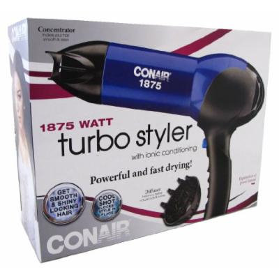 Conair Dryer 1875 Watt Turbo Styler Ionic with Diffuser (Case of 6)