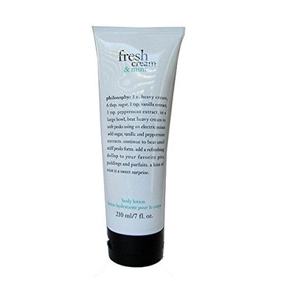 Philosophy Fresh Cream & Mint Body Lotion 7 fl. oz by Philosophy