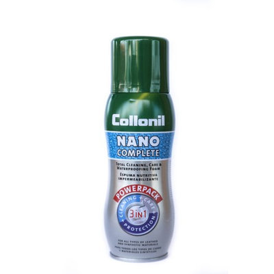 Collonil Nano Complete 3 in 1 Leather Cleaning, Care & Waterproofing Foam, 300ml