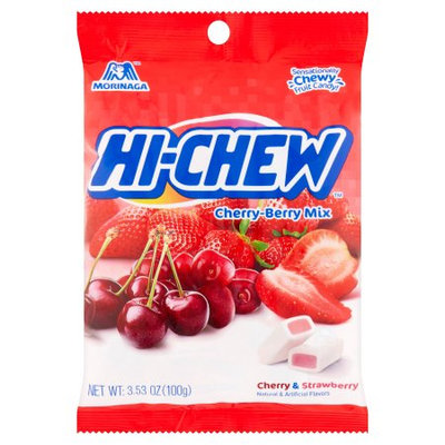 Morinaga America, Inc. Morinaga Hi-Chew Cherry & Strawberry Cherry-Berry Mix, 3.53 oz, 6 pack