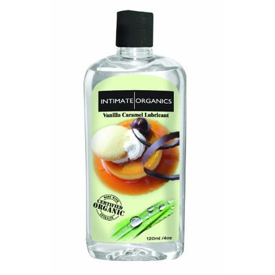 Intimate Organics Vanilla Carmel Flavored Lube, 4 Ounce
