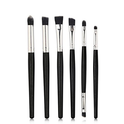 Makeup Brush Set for Women, Iuhan 6 Pieces Professional Lip Makeup Brush Eyeshadow Brush