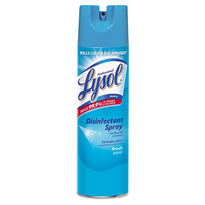 Lysol RAC04675CT Professional Disinfectant Spray; Fresh Scent; 19-oz. Aerosol Can; 12 Per Carton