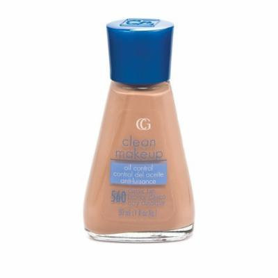 CoverGirl Clean Oil Control Liquid Make Up, Classic Tan 560, 1-Ounce Packages (Pack of 2)