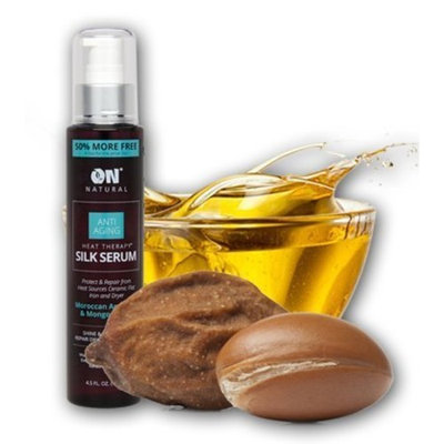 ON NATURAL ANTI-AGING HEAT THERAPY SILK SERUM (ARGAN & MONGONGO) 4.5 oz