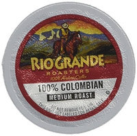 Rio Grande Roasters Coffee & Espresso 100% Colombian Coffee (80 Single Serve Cups per Case) FG013840