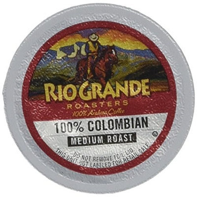 Rio Grande Roasters Coffee & Espresso 100% Colombian Coffee (80 Single Serve Cups per Case) FG013840
