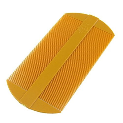 DierCosy Tooth Portable Two Side Plastic Hair Comb(orange)