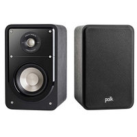 Polk Audio - Signature Passive 2-way Bookshelf Speaker (each) - Stunning Black Washed Walnut
