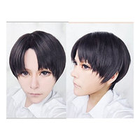 Kadiya Anime Silver White Cosplay Wig Synthetic Party Hair For Boy Teens